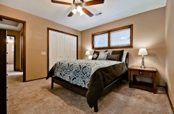 Queen bedroom on 2nd floor