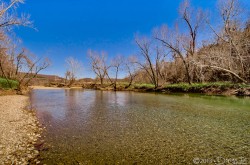 Kings River and private gravel beach